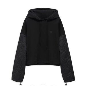 The Ardon Hoodie Monogram Anine Bing Black - L